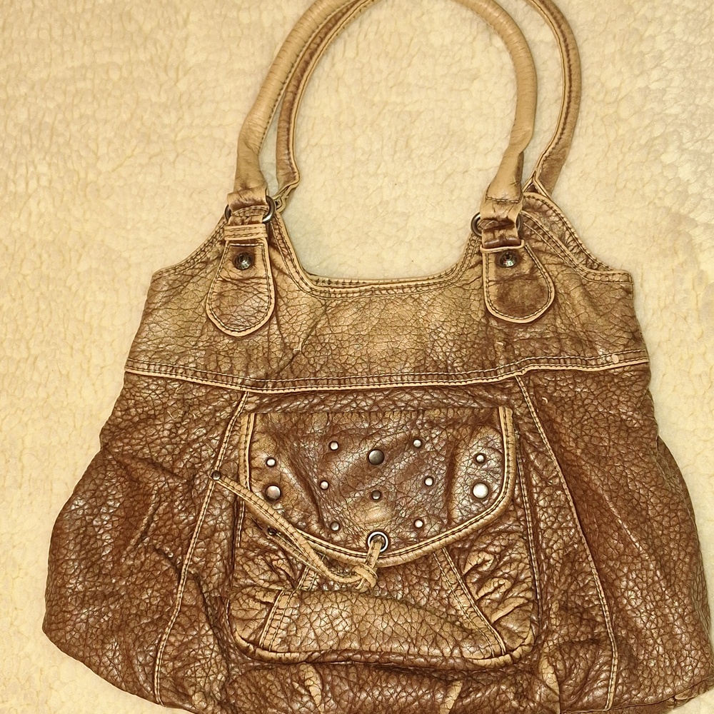 VINTAGE SPARROW TRUE Elegant Brown Women's Shoulder Bag. - Picture 15 of 16